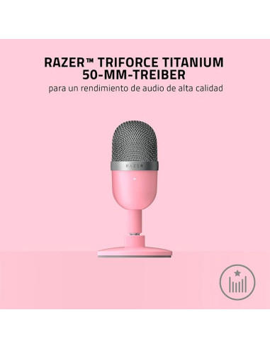 Seiren Mini Razer Microphone TiendaCPU