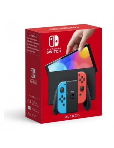 Nintendo Neon Blue/Neon Red OLED Switch ▶️ Tienda CPU