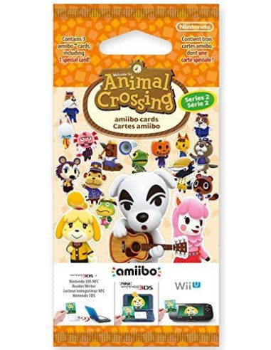 Pack of 3 Amiibo Animal Crossing Series 2 cards · ▶️ TiendaCPU Nintendo