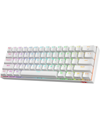 Redragon Draconic White K530WRGB PRO Brown Switch - Keyboard