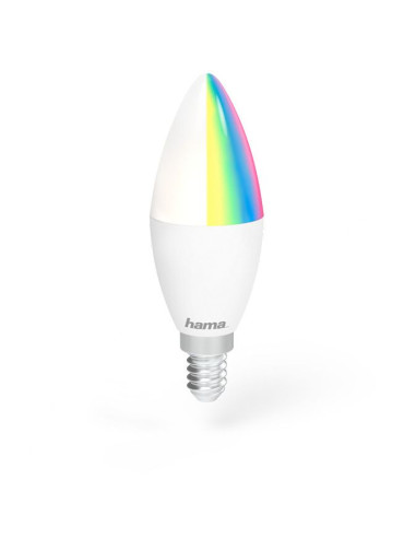 E14 5.5W RGB+CCT Dimmable Candle Type LED Smart Bulb - TiendaCPU