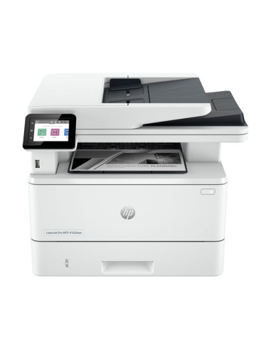 HP Laserjet Pro 4102DWE WiFi/ Duplex/ White Monochrome Laser - Printer - restarted CN