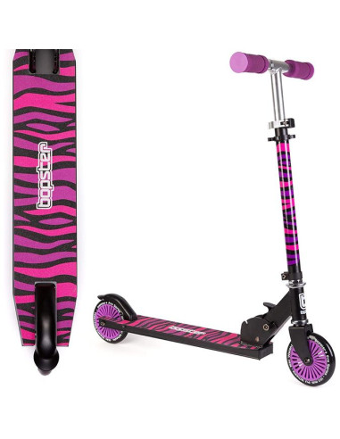 Patinete Para Niños Zebra Morada - TiendaCPU