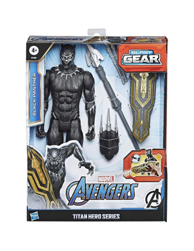 Avengers Titan Hero Black Panther Figure - TiendaCPU