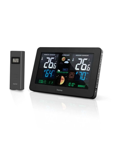 Home HAMA Weather Station Color Display - TiendaCPU