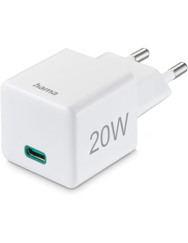 Qualcom 20W USB-C Mini HAMA Charger - TiendaCPU