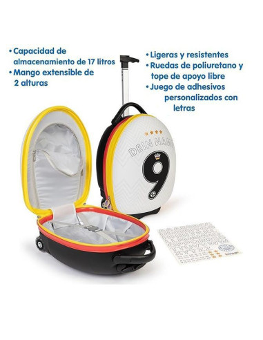 Maleta Trekker Trolley Eurocopa 24 Alemania - TiendaCPU