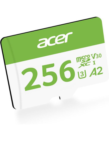 Tarjetas de memoria flash MSC300 Acer 256gb clase A2