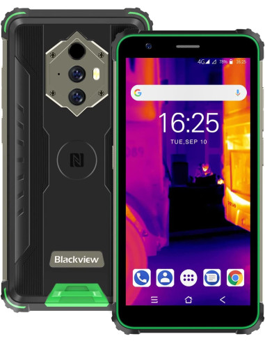 The mobile blackview BV6600 Pro4/64 GB green-TiendaCPU