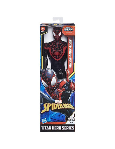 Figura Titan Hero Spiderman Miles Morales - TiendaCPU