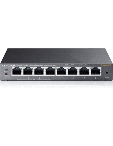 8-Port TP-LINK TL-SG108PE Hub Switch