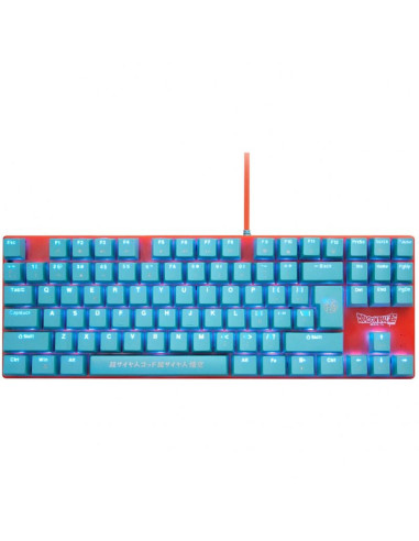 Comprar Online Teclado FR-TEC PC Dragon Ball Super Keyboard Goku Switch Blue