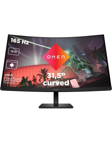 Comprar Online Monitor HP OMEN 32c 780K6E9 ABB 31.5" LED QHD 165Hz FreeSync Premium Curva