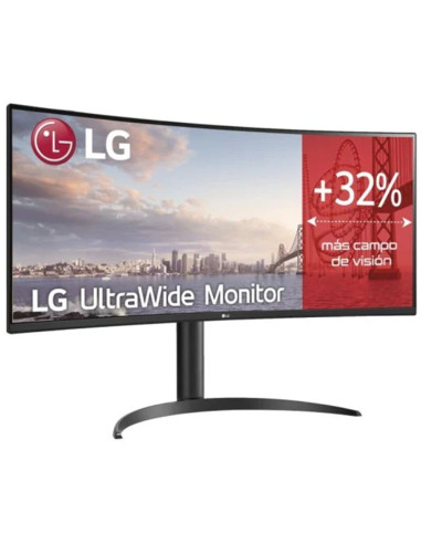 Monitor curvo LG 34WP75CP-B 34" LED UWQHD 160Hz FreeSync Premium USB-C