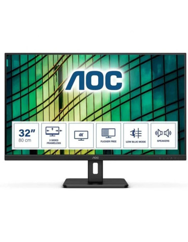 Monitor AOC U32E2N 32" UHD negro