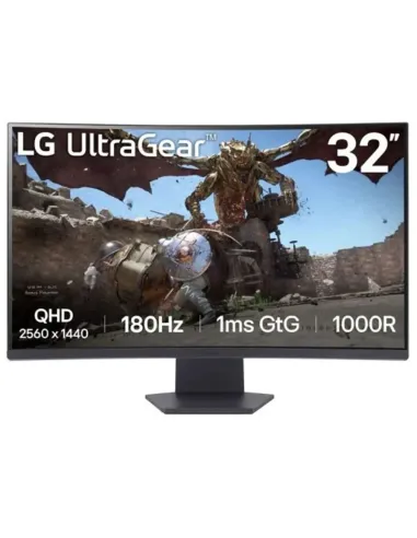 Comprar Monitor Curvo Gaming LG UltraGear 32" 32GS60QC-B VA