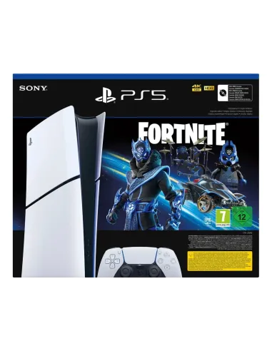 Comprar Consola Playstation 5 Digital Pack Fortnite Cobalt Star