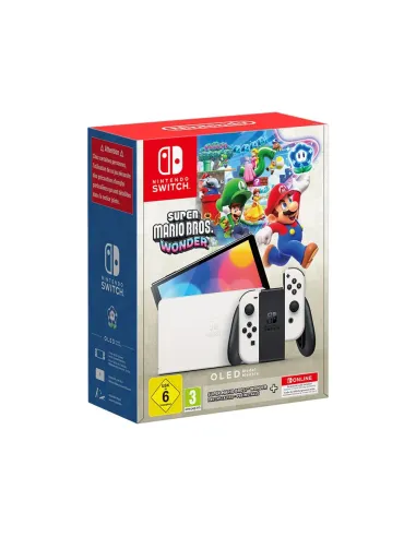 Comprar Consola Nintendo Switch OLED Blanca Edición Super Mario