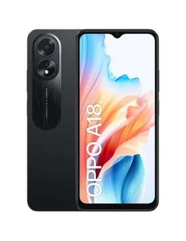 Oppo A18 128GB + 4GB RAM - Negro