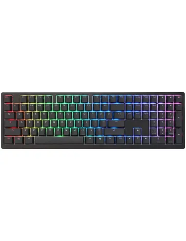 Ducky Zero 6108 100% Classic Black RGB Tri-Mode Connect MX2A-Brown (ES)