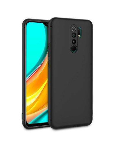 Funda silicona gel Xiaomi Redmi 9 negro ▶️ Tienda CPU