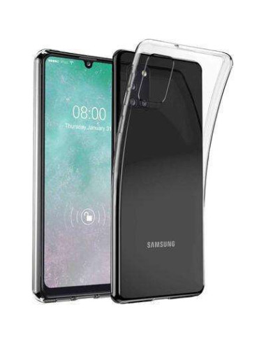 Funda silicona gel Samsung Galaxy A31 transparente ▶️ Tienda CPU